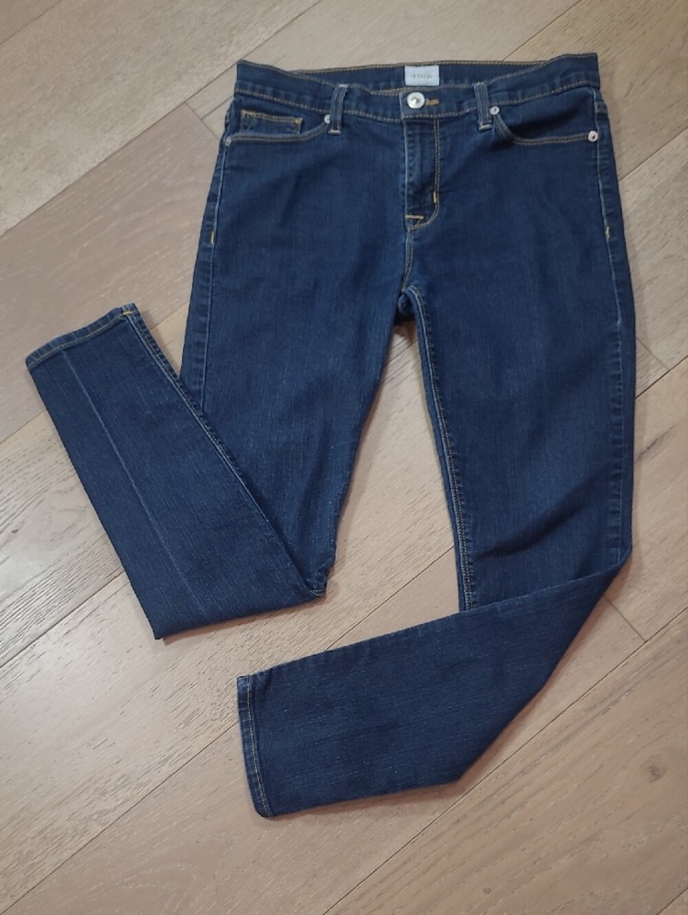 Hudson Nico Jean Women's sz 29 Mid Rise Skinny Leg Dark Denim Jeans